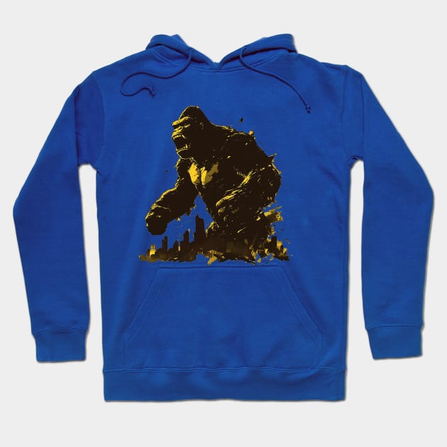 king kong Hoodie by sample the dragon